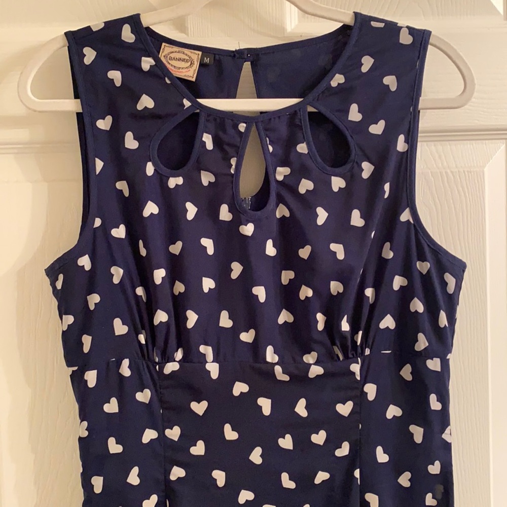 Unique Vintage’s Banned Retro Heart Dress